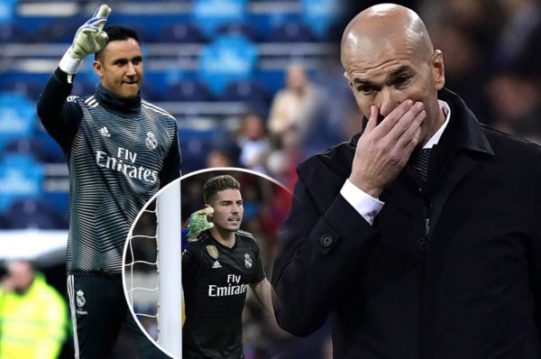 Zidane explica por qué envió a Keylor Navas al banquillo del Real Madrid
