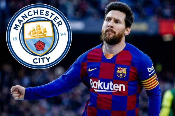''Si Messi quiere venir al Manchester City será bienvenido, me gustaría''
