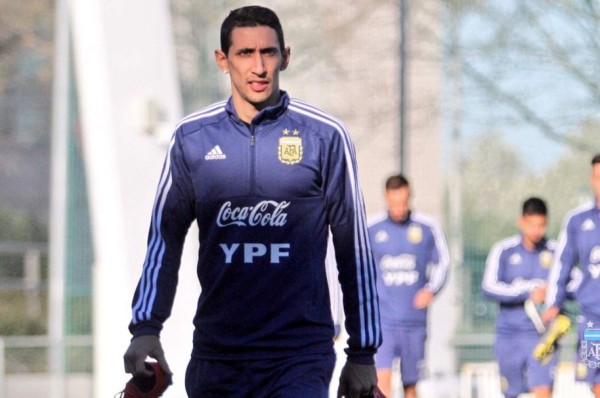 Di María es baja en la selección de Argentina por una lesión muscular