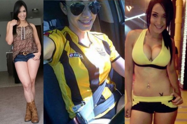 Las chicas más lindas que han vestido la camisa de Real España y Olimpia