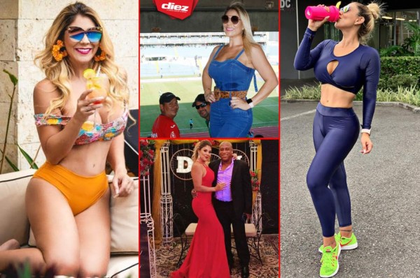 Docente y enfermera: La sexi rubia novia de Hernán Medford que eclipsó el Olímpico