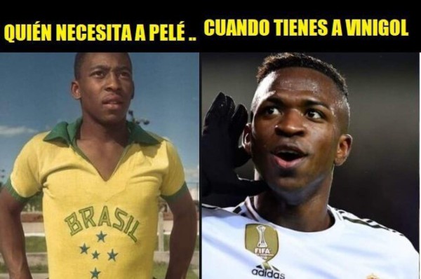 Vinicius consigue un doblete espectacular en el Real Madrid-Elche y estallan los memes