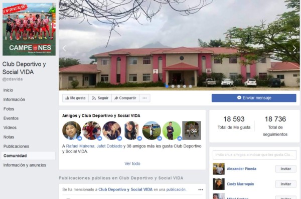 ¿Qué club es el rey de las redes sociales en Honduras?