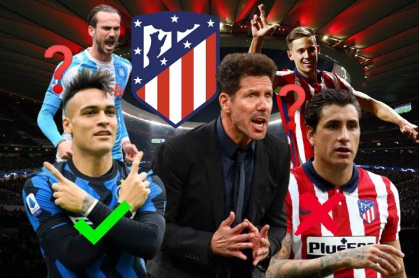 ¿Viene Lautaro Martínez? Las posibles altas y bajas del campeón Atlético de Madrid para la próxima temporada