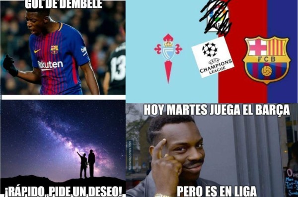 MEMES: Destruyen al Barça por jugar sin canteranos y un martes en la Liga ante Celta