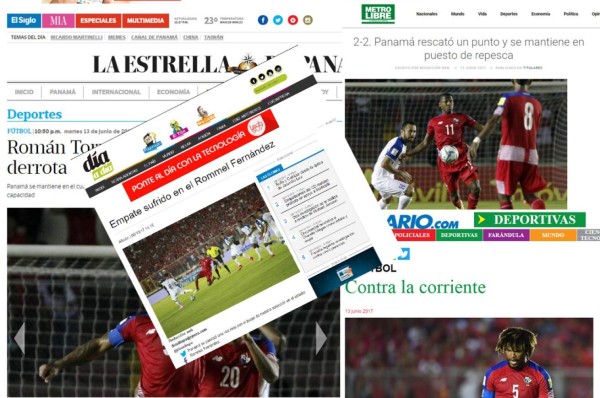 Así reaccionan lo medios de Panamá luego del empate ante Honduras