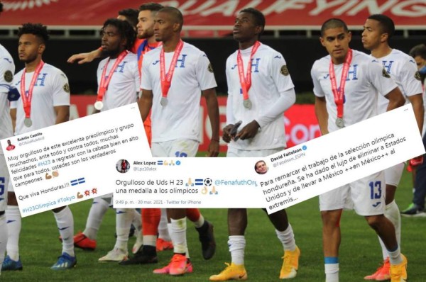 Costly, Faitelson y Rubilio: Las felicitaciones a Honduras tras su brillante participación en el preolímpico