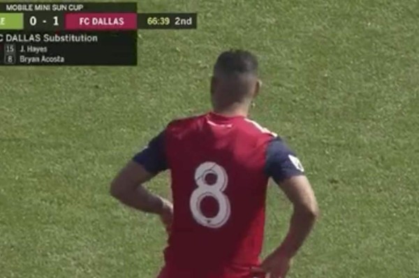 Bryan Acosta debuta con el FC Dallas en amistoso ante Seattle Sounders