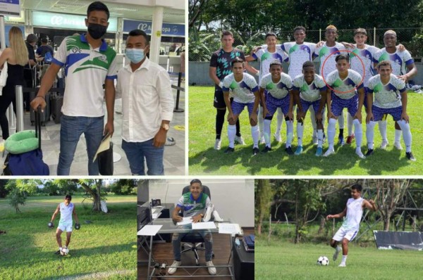 Talento sampedrano de la academia GSM firma con club brasileño tras destacar en categorías inferiores