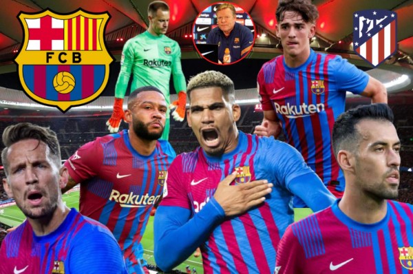 Koeman confirmó una nueva baja: El 11 del Barcelona para ganar al Atlético y evitar un desastre en la Liga Española