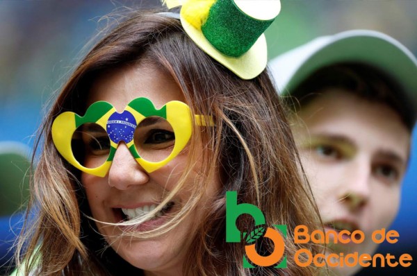 Ambientazo en la previa del partido Brasil vs Costa Rica