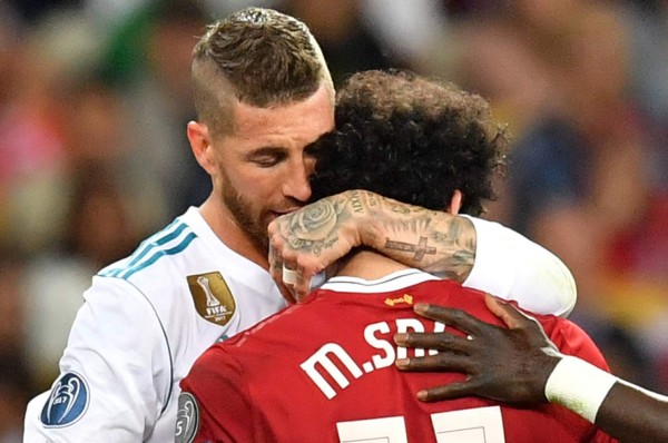 Sergio Ramos manda un mensaje de cariño a Salah luego de la lesión