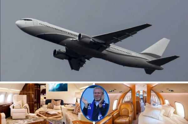 Capacidad para 30 personas y sistema antibalístico: El lujoso jet privado del dueño del Chelsea&nbsp;&nbsp;