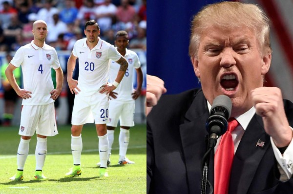 El seleccionado estadounidense que apoya a Trump y está en contra de los inmigrantes