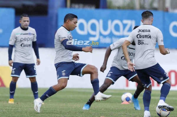 ¡Con cambios! El 11 con el que Motagua buscaría dar un golpe a autoridad ante Platense en el Excélsior