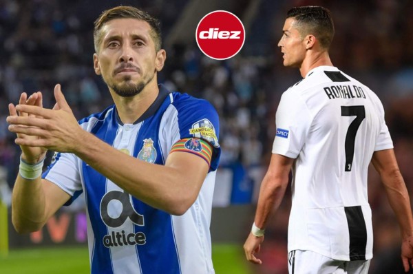 Héctor Herrera, a punto de ser compañero de Cristiano Ronaldo en la Juventus