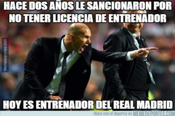 Los memes también arrasaron en el primer día de Zidane con el Madrid