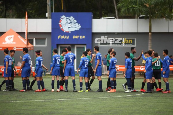 Goles, celebraciones y animadoras en la segunda jornada del Torneo de Escuelas Bilingües