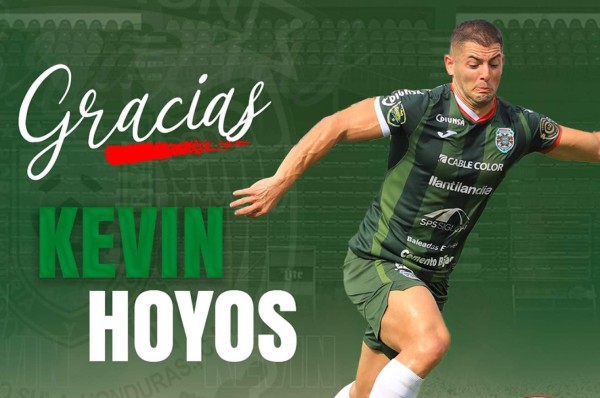 Marathón anuncia de forma oficial la baja del argentino Kevin Hoyos quien no llenó las expectativas del club