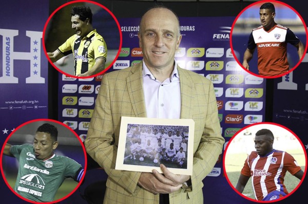 Así sería la convocatoria de Honduras de este viernes para juego ante Ecuador