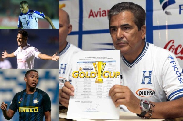 Los 23 jugadores que pide la afición de Honduras para Copa Oro