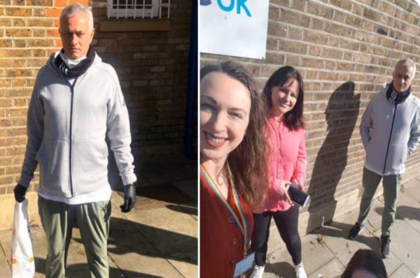 José Mourinho hace donativo de víveres en crisis por coronavirus
