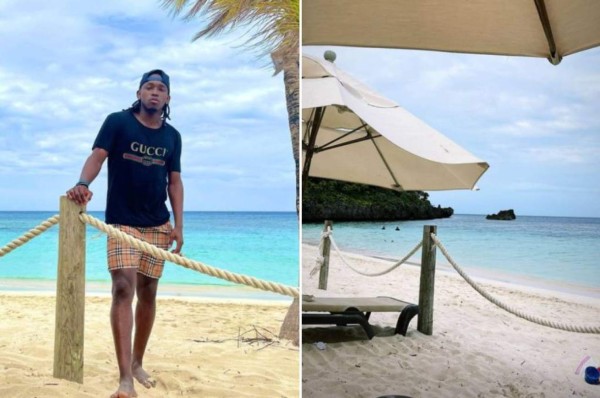 Alberth Elis vacaciona en Roatán tras una temporada destacada en el Boavista de Portugal