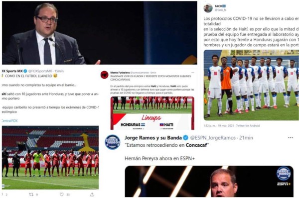 Lluvia de críticas a Concacaf por alineación incompleta de Haití contra Honduras: 'Estamos retrocediendo'