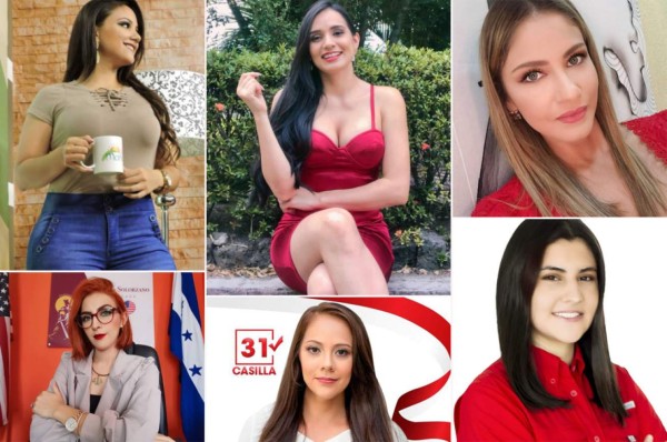 Ellas son las precandidatas más hermosas en estas elecciones primarias de Honduras