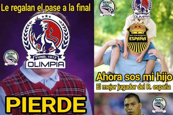 Los duros y amargos memes para Olimpia tras perder Copa Premier ante Real España