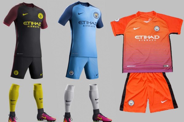 Los uniformes de los grandes equipos de Europa