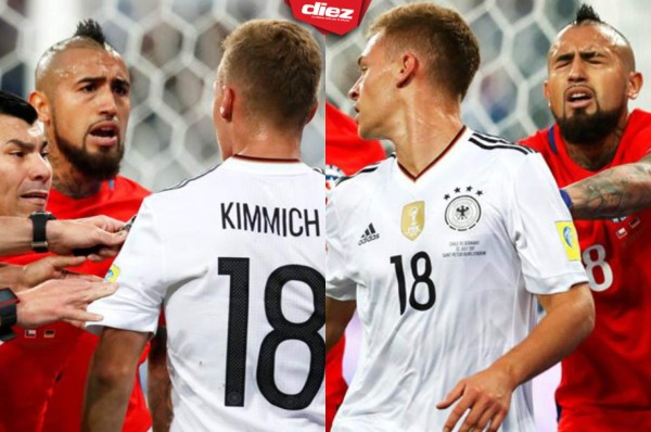 Vidal sobre la disputa con Kimmich: ''Le dije que hablara menos y jugara más''