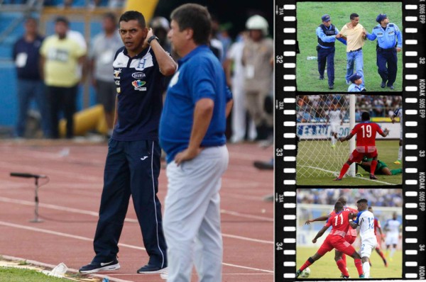 Las imágenes que la televisión no te presentó del Honduras-Panamá