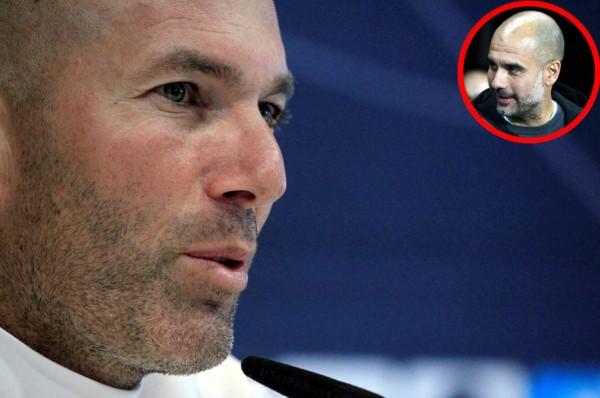 Zinedine Zidane: '¿Pep Guardiola? A mí me gusta hablar de fútbol'