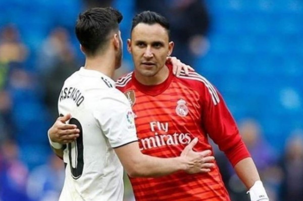 El emotivo mensaje de Keylor Navas a Marco Asensio tras su lesión