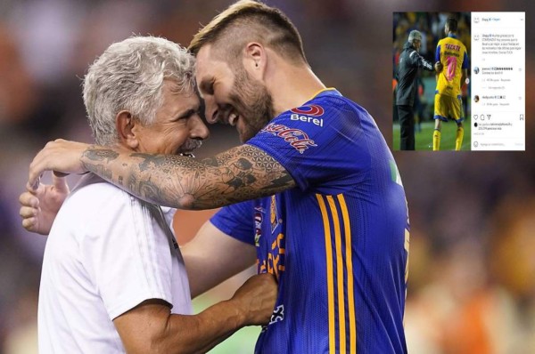 Palabras certeras y cuatro fotos conmovedoras: Así fue el mensaje de despedida de Gignac al 'Tuca' Ferretti
