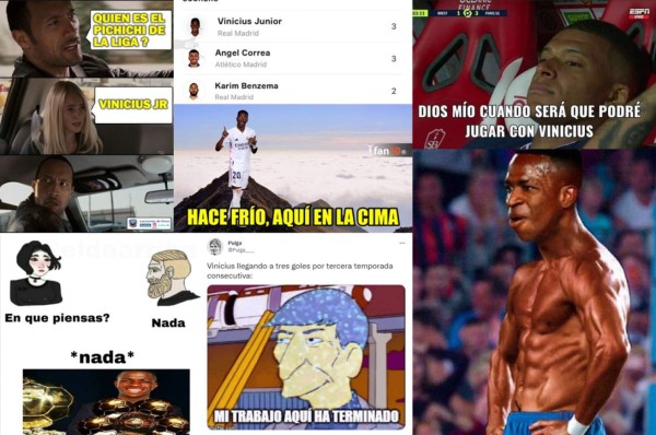 Vuelan las redes: Real Madrid empata contra Levante y Vinicius es la gran víctima de los memes