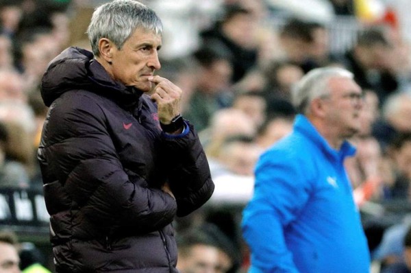 Setién, sobre la derrota del Barcelona: '' Hay cosas que no hemos entendido bien''