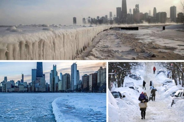 Frío mortal en Estados Unidos: Una persona se puede congelar en menos de 10 minutos