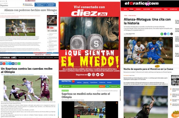 Prensa de El Salvador y Costa Rica: 'Noche de espanto' y 'Alianza con poderoso hechizo'