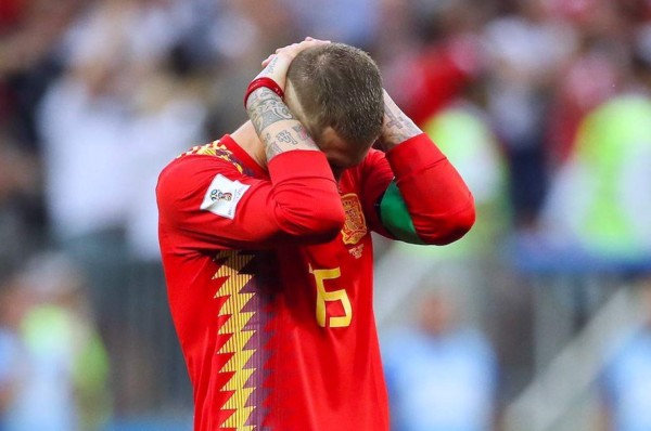 Sergio Ramos lamenta haber 'regalado la primera parte'
