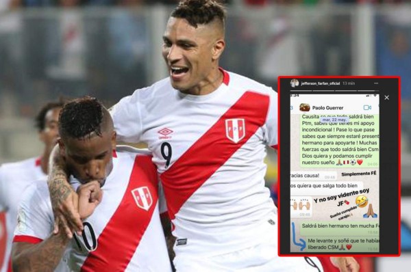 Jefferson Farfán soñó que Paolo Guerrero jugaría el Mundial