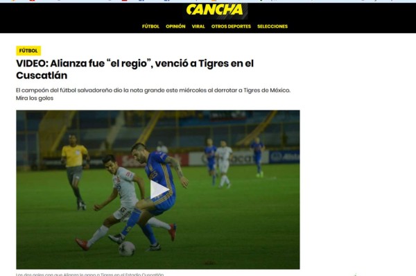 De 'soberbios', 'fríos' y 'ridículos': Los titulares de la prensa tras gane de Alianza sobre Tigres