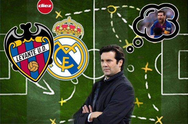 Sorpresivo: El 11 del Real Madrid para enfrentar al Levante pensando en el Clásico