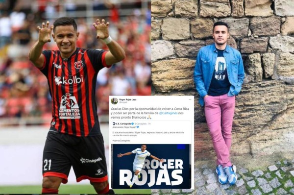 Roger Rojas se muestra agradecido tras su regreso a Costa Rica para fichar por Cartaginés