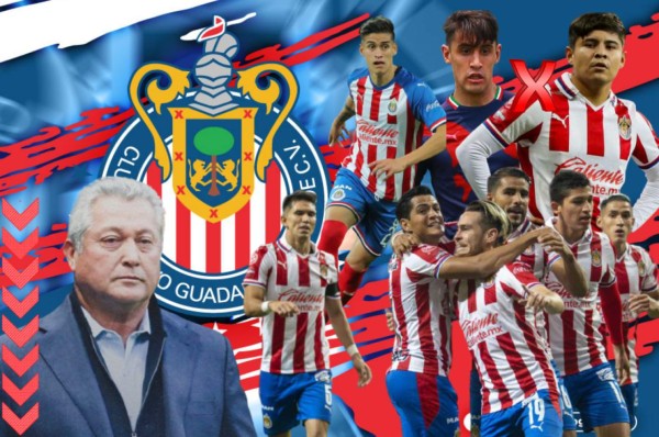 Increíble barrida de Vucetich: Las 12 bajas oficiales de Chivas de cara al Guardianes 2021