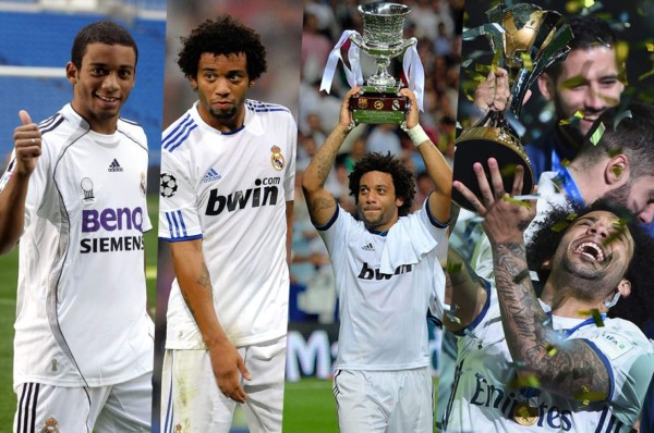 La evolución de Marcelo a 10 años de su debut en Real Madrid