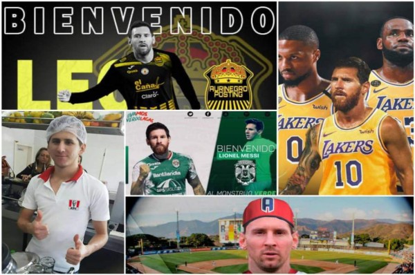 Lakers, KFC y ¡hasta Marathón! Así se ha anunciado el 'fichaje' de Lionel Messi en redes sociales