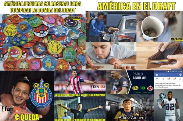 Los memes que dejó el Draft de la Liga MX