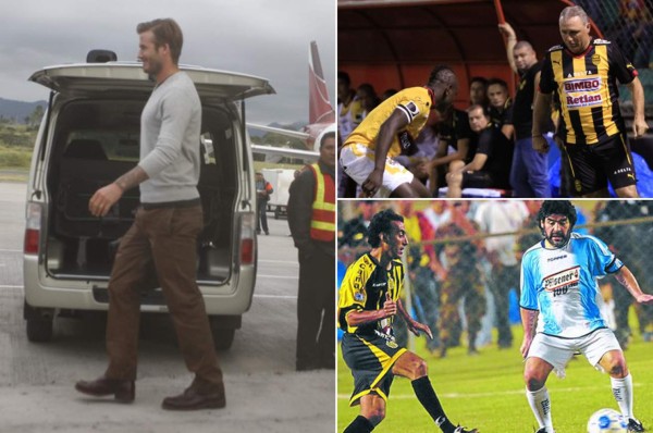 Grandes estrellas del fútbol que han venido a jugar a Honduras